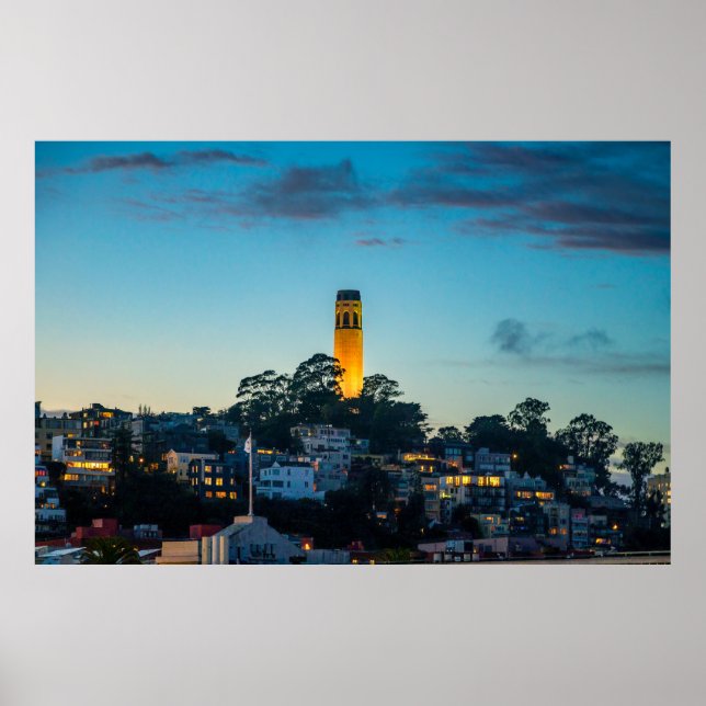  Beacon Over the Bay Poster (Front)