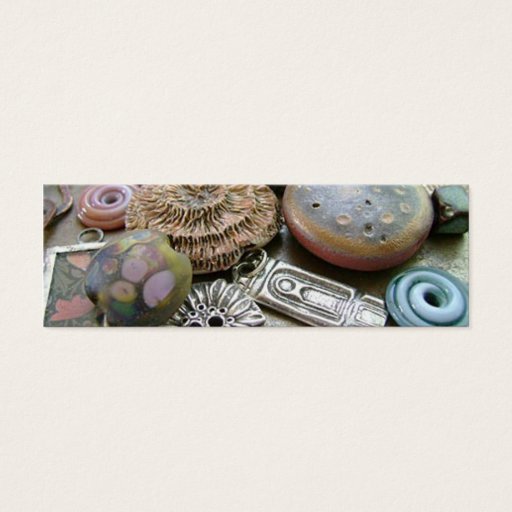 Customizable Bead Business Tags Business Card Templates