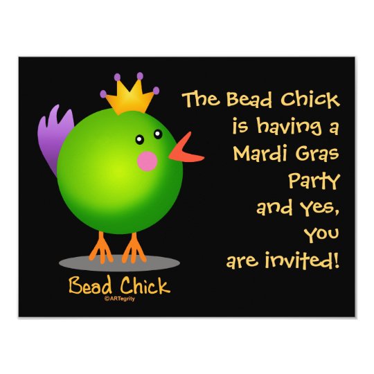 Bead Chick - Green Card