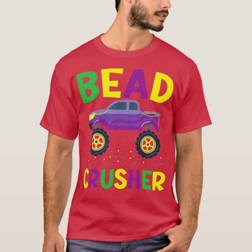 Bead Crusher Mardi Gras New Orleans Louisiana  T_Shirt