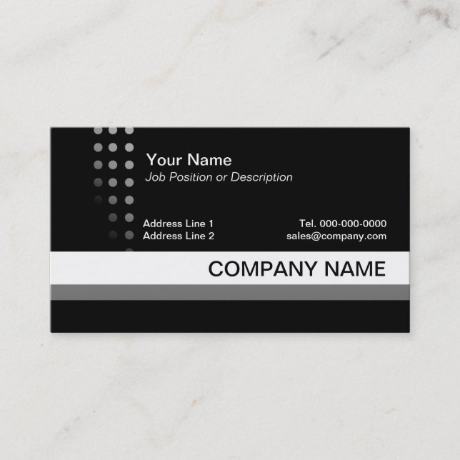 Bead Design Business card Templates (Front)