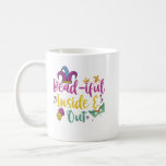 Bead-iful Inside and Out Funny Mardi Gras Gift   Coffee Mug