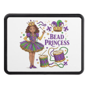 Bead Princess - Mardi Gras Hitch Cover