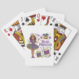 Bead Princess - Mardi Gras Poker Cards