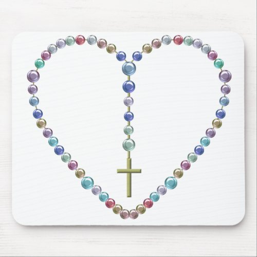 Bead Rosary 2 Mouse Pad