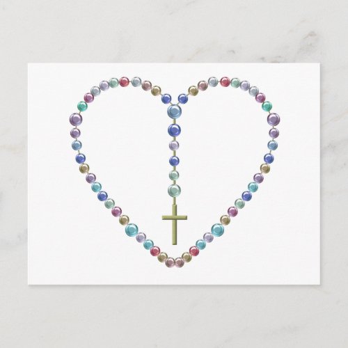 Bead Rosary 2 Postcard