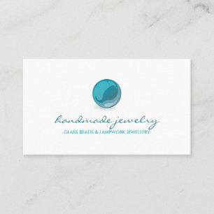 Bead Shop Lampwork handmade jewelry Business Card
