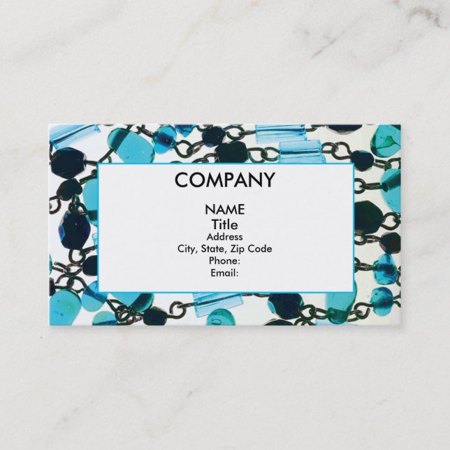 Bead Store Business Cards (Front)