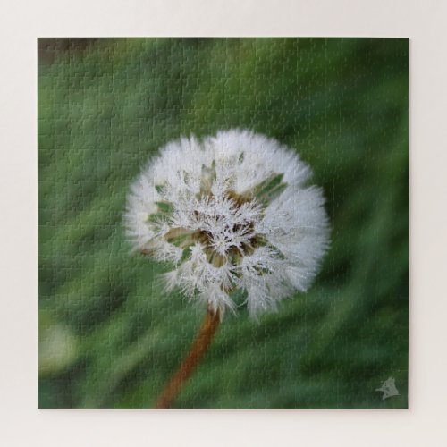 Beaded Dandelion Clock Jigsaw Puzzle