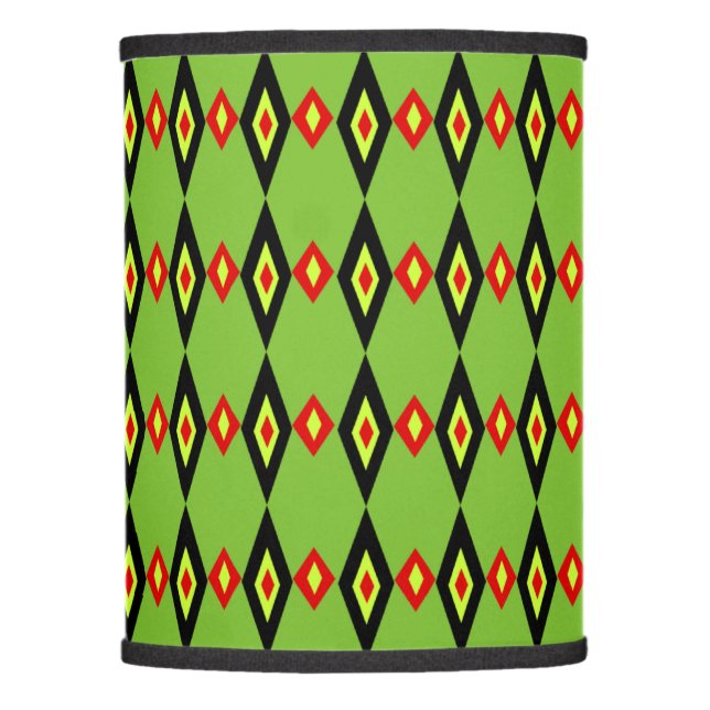 Beaded Diamonds Lamp Shade (Front)