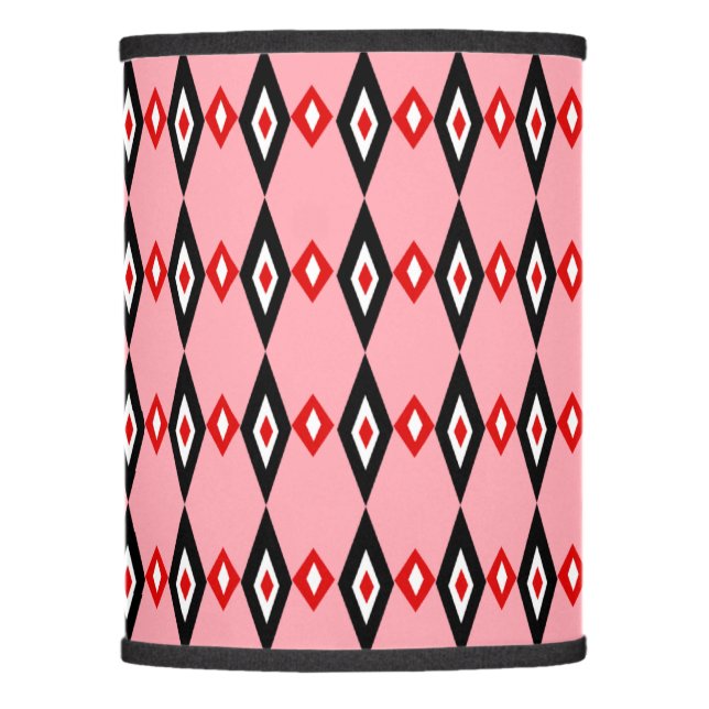 Beaded Diamonds Lamp Shade (Front)