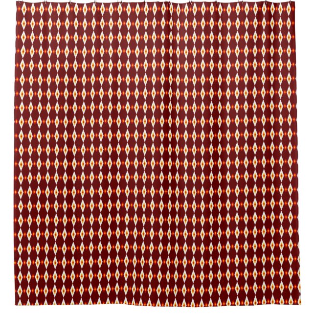 Beaded Diamonds Shower Curtain (Front)