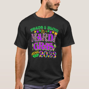 Beads And Bling It's A Mardi Gras Thing Carnival C T-Shirt