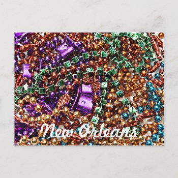 Beads  New Orleans Postcard by arnet17 at Zazzle