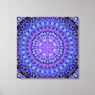 Beads of Light Mandala Canvas Print