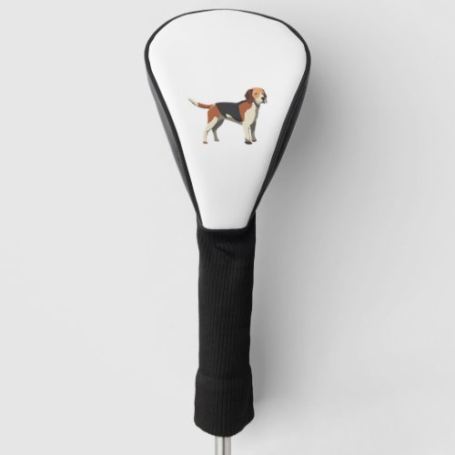 Beagle 3 golf head cover