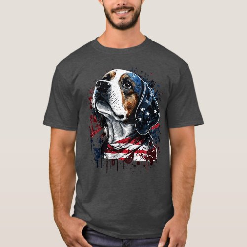 Beagle 4th of July 9 T_Shirt