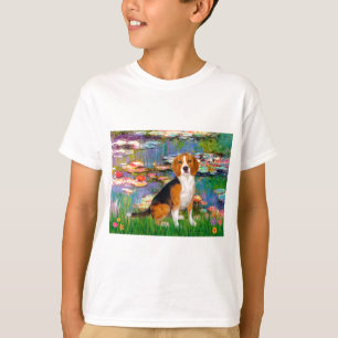 Beagle 7 - Lilies 2 T-Shirt