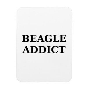 beagle addict magnet