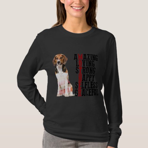 Beagle Amazing Loving Strong Happy Selfless Gracef T_Shirt