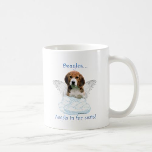 Beagle Angel Coffee Mug