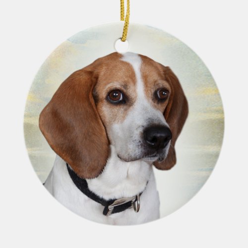 Beagle  Angel Ornament