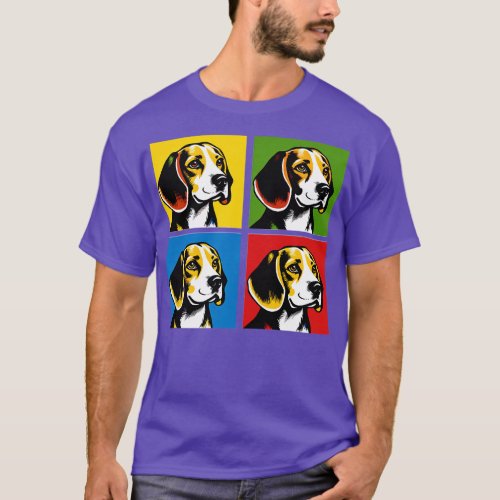 Beagle Art Dog Lover Gifts 4 T_Shirt