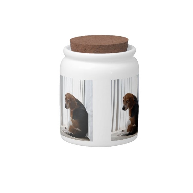 beagle attitude candy jar (Front)
