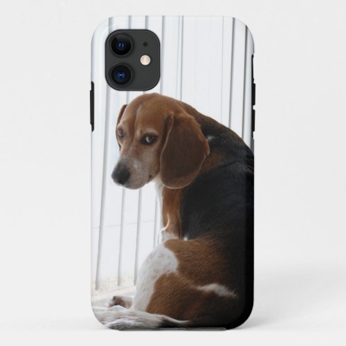 beagle attitude iPhone 11 case