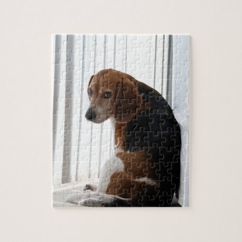 beagle attutide jigsaw puzzle