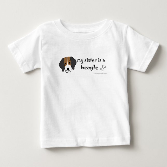 beagle baby T-Shirt (Front)