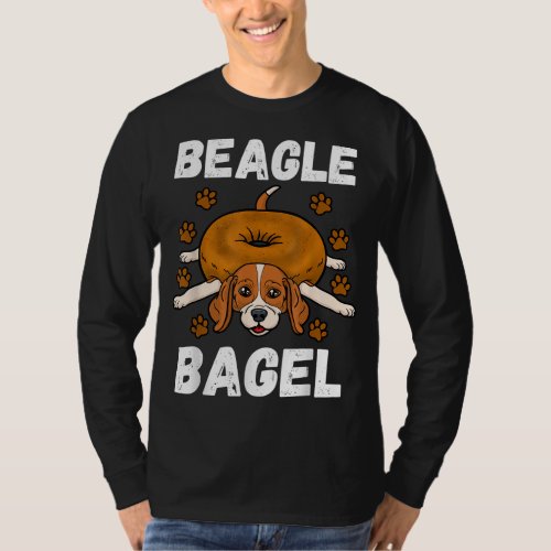 Beagle Bagel Baker Roll Lover Wheat Jewish Bread D T_Shirt
