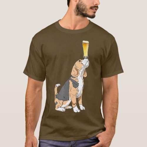 Beagle  Beer Lovers Shirt Craft Beer T Shirt