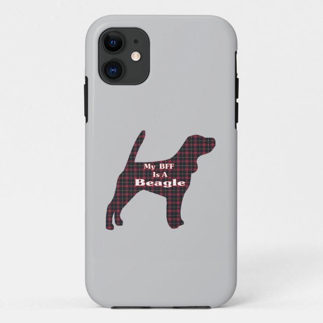 Beagle BFF Case-Mate iPhone Case (Back)