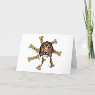 Beagle Birthday Card