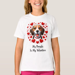 Beagle Bliss: Celebrate Valentine&#39;s Day T-Shirt