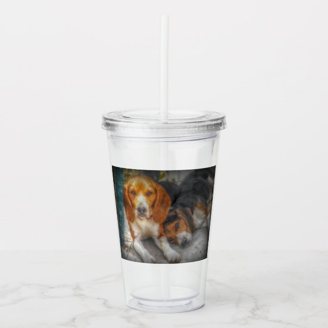 Beagle Brothers Acrylic Tumbler (Front)
