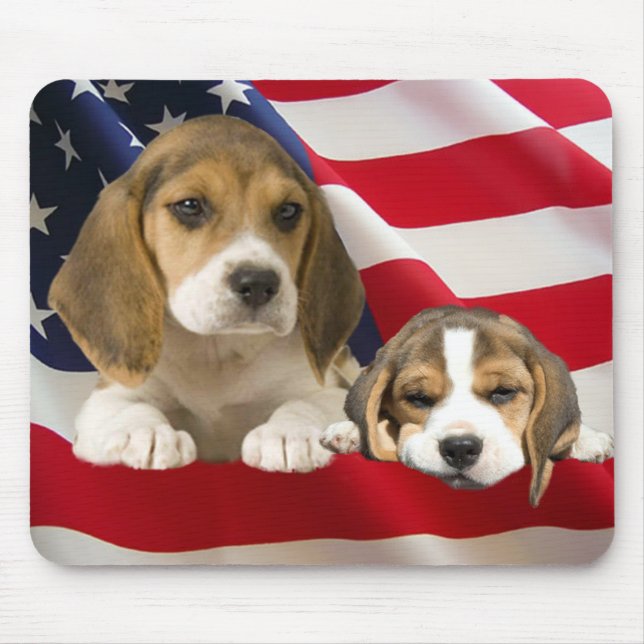 Beagle Buddies Mousepad (Front)