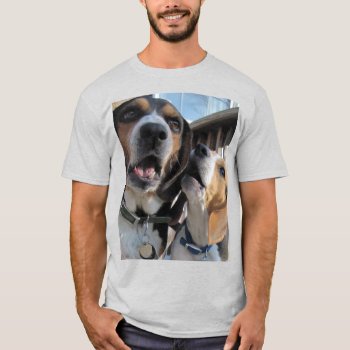 Beagle Buddies T-shirt by WackemArt at Zazzle