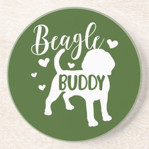 Beagle Buddy Beagle Mom Beagle Dad Beagles Love Coaster