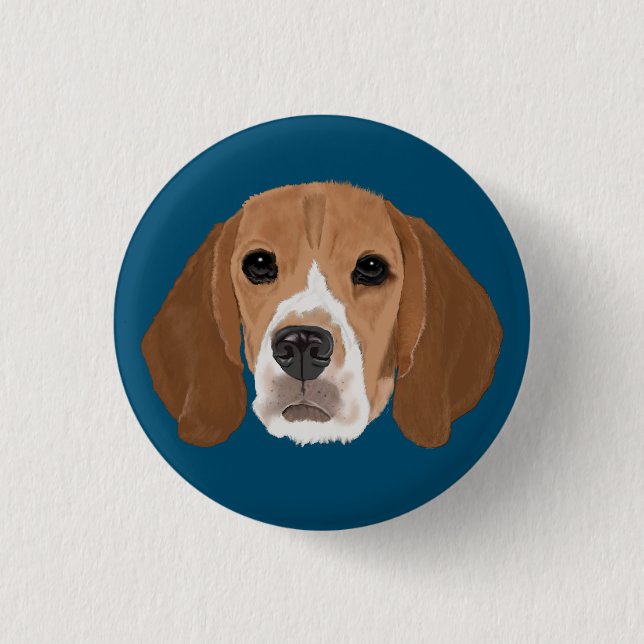 Beagle Button (Front)