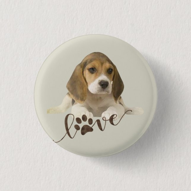 Beagle Button (Front)