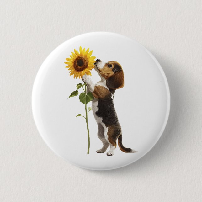 Beagle  button (Front)