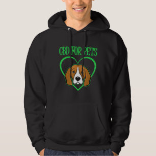 Beagle Cbd Oil Dog Pet Owner Love Beagles Dogs Fun Hoodie