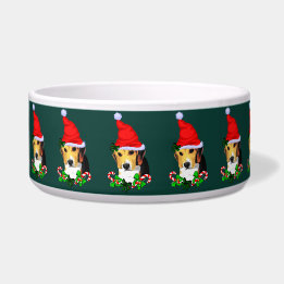 Beagle Christmas Bowl