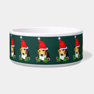 Beagle Christmas Bowl