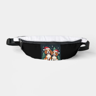 Beagle Christmas Dog Owner Xmas Holiday Pajama Lon Fanny Pack