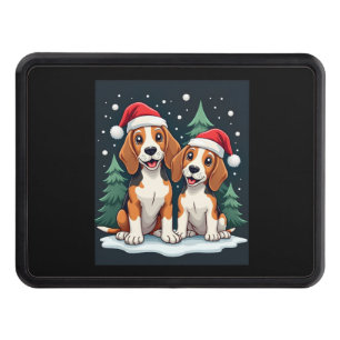 Beagle Christmas Dog Owner Xmas Holiday Pajama Lon Hitch Cover