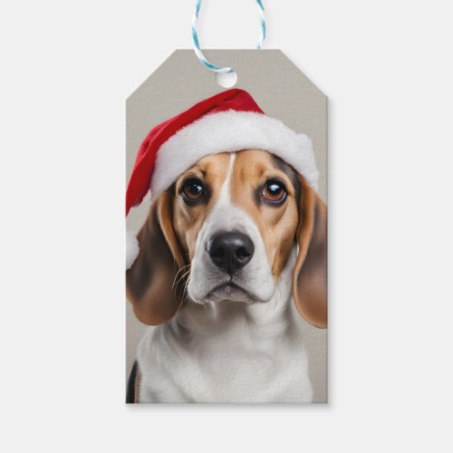 Beagle Christmas Gift Tags
