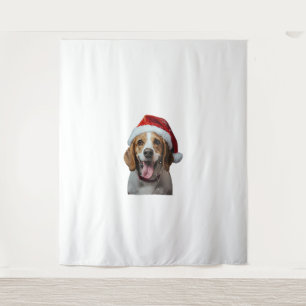 Beagle Christmas Tapestry